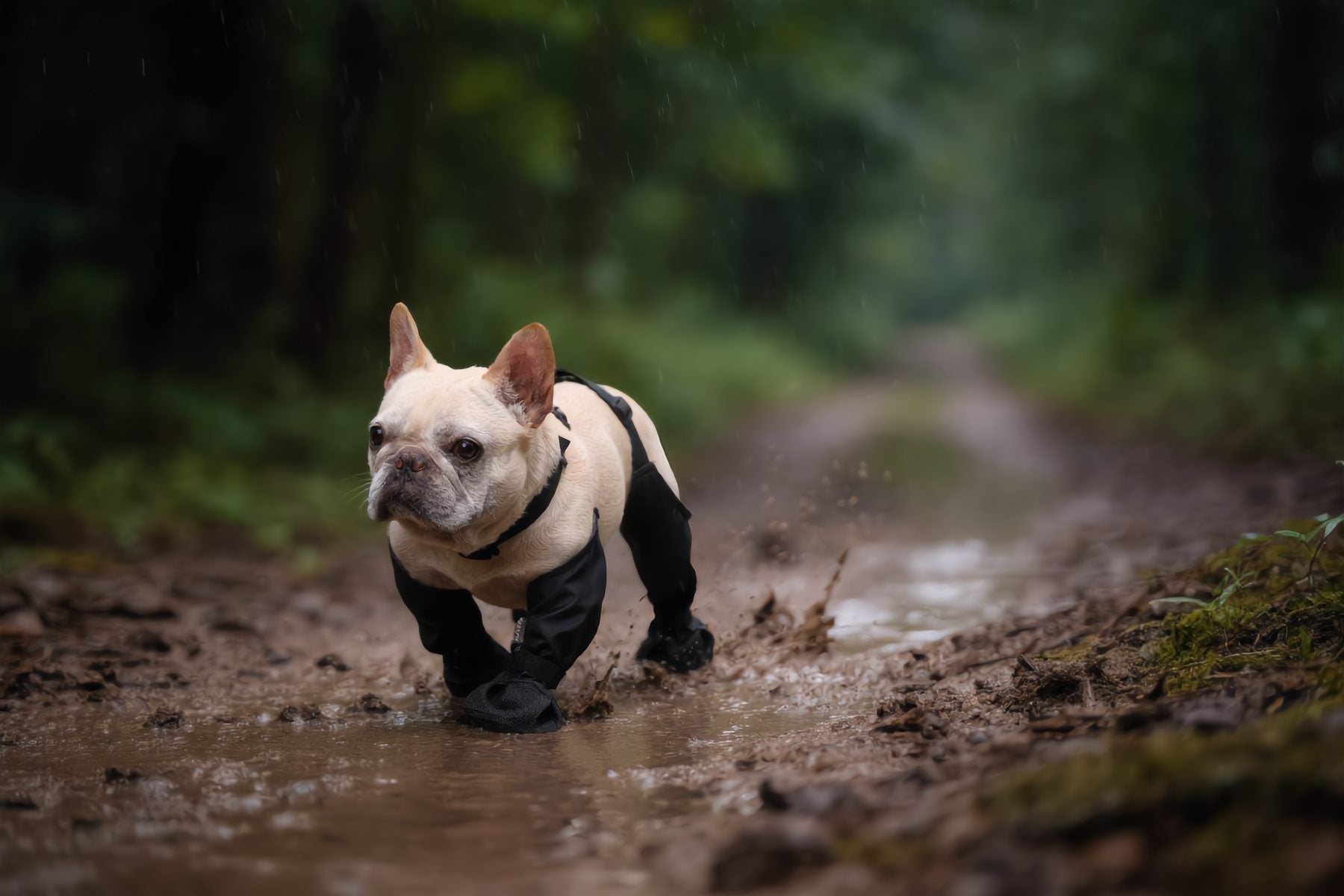 Mud stays outside.